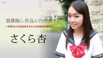 放課後に、仕込んでください 〜気持ちいのをおぼえちゃったほぼ処女優等生〜 さくら杏