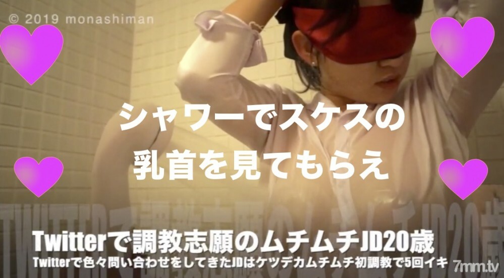 Tw◉tterで調教志願のムチムチJD20歳を初調教：大人の調教SEXに憧れて志願したJDは想像以上にエロかった★貸出候補4号です★購入特典はいつものZIPとレビュー特典は…別アングル