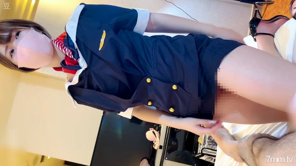 【個人撮影】20歳 色白な美人CA志望のJD♡ ～パ○活初心者の膣奥に無許可中出し～