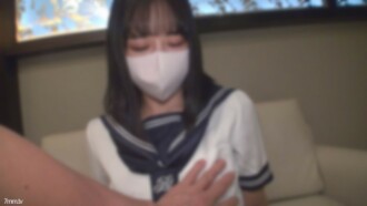 [Personal shooting] God times !! ★ 18-year-old still orthodox beautiful girl Gonzo attending a private lady school !!