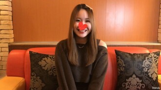 Mizuna-san (23), an apparel clerk of her sister. It takes a squid with a blowjob that attacks huge breasts fucking → cheek shooting.