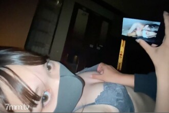 Maria yang menemukan pacarnya. Saya memintanya untuk memutar video selingkuh dengan saya di depan pacar saya dan mengambil gonzo. FC2-PPV-2857224