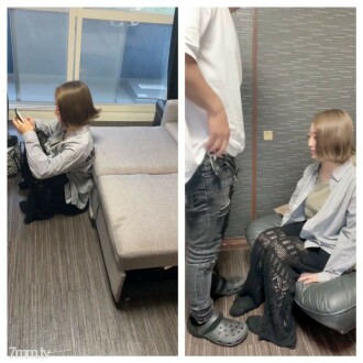 Très populaire! 2 coups de bouche consécutifs w Quand je faisais une pipe à une fille que je connaissais à la maison, mon ami est soudainement venu, alors au lieu de m'arrêter, j'ai aussi fait sucer mon ami ww