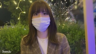 * Limited quantity * [Solo] Mekkawa female college student ☆ Over idol ☆ Sex in a hotel with a jacuzzi where you can see the night view with a beauty pageant ☆ Creampie x 2