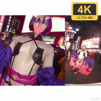 [Tiada apa-apa] [Pendedahan menembak individu] Rakan sekelas jabatan komersial metropolitan, seorang wanita cantik dengan spatula mental yang misteri. Pendedahan Cosplay Halloween Shibuya!!