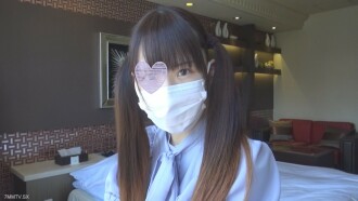 [Einzelaufnahmen] Raw Saddle Ban Ban Rasiertes Amateur-Mädchen Ami-chan Reunion Gedenk-Creampie!