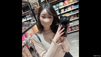 First shoot! Limited until 1/30 [Uncensored] A slender JD who seems weak to push at a cat cafe sucks my genitals and it feels so good that I cum unexpectedly! ! In addition, vaginal cum shot is made afterwards! ! !