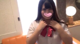 【無・個撮】先着割780pt・エロすぎるフェラをしてくれるむち童顔巨乳美女に制服着せてハメ撮り！【特典で高画質】