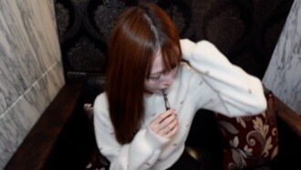 ※Completely out of bounds [Face exposed] A hostess working in Kabukicho. I can't tell you what the video is about, but it's a hidden camera shot.