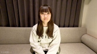 [Amateur first time] Kokoa (18) A cute amateur with only one sexual partner. The first time she used a toy, she squirted in seconds. She was creampied in her vagina and her anus was penetrated for an ATM.