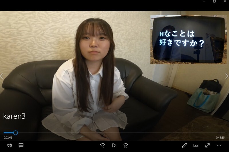 Heartbroken after a breakup, Kaede Ren (19 years old/University /E cup) has sex for the first time i