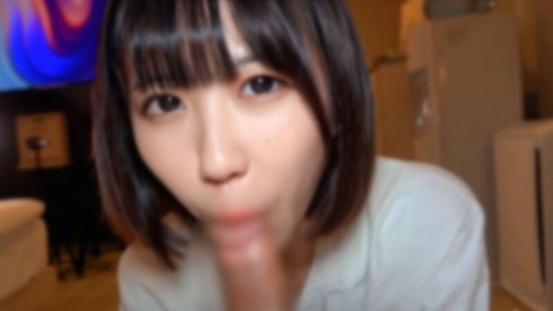 【無】ボブヘアーが良く似合う笑顔が可愛い美女！常に笑顔で凄くセッ〇スを楽しんでる感じが最高！ゴックン　中だし　　※特典高画質