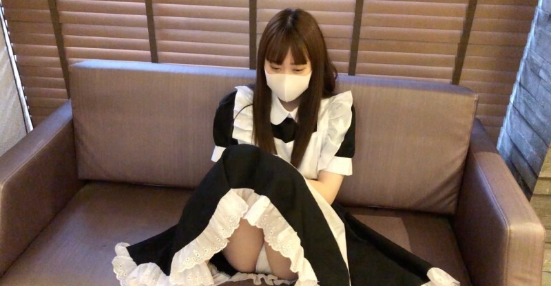 【EP8】【無】大学１**１９歳の美女、清楚なメイド姿でアナル開発ご奉仕SEX！（個人撮影）