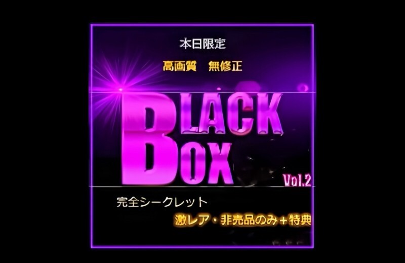 ＜오늘 한정＞선착할：초격 레어인 보물. 인기·고액 상품? ? ? 만 pt BLACK BOX VOL.2