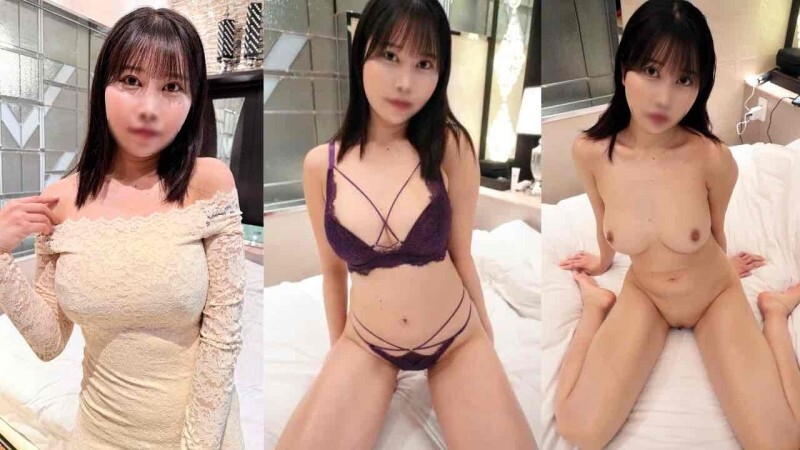 【無】女体シェア会第6章！Gカップの黒髪美女がラブホに連れ込まれ…白人巨根が乱入して3Pに発展！快楽に流され中出しされるまで徹底蹂躙【海外版】特典付