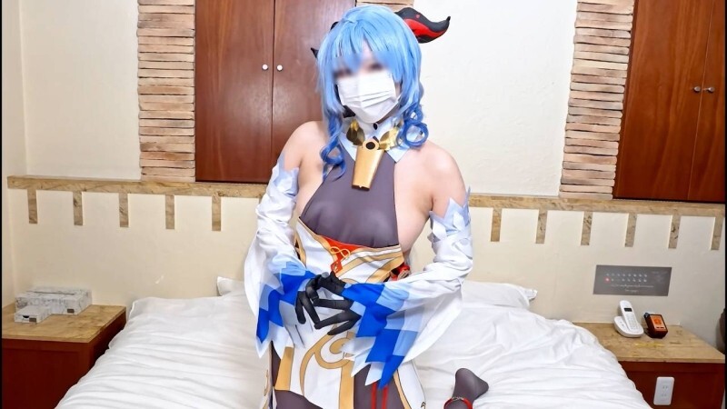 【無/本数限定価格】激カワ本物レイヤーちゃん原ネ申○雨コスでイキまくり！セックス大好きデカ尻巨乳のエロすぎる生中出しハメ撮り！