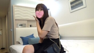 [一発撮り]アプリで見つけた上京したての新人美人OLが遠距離恋愛中の彼氏に絶対秘密で中出しされに来てくれました(SNN-53)