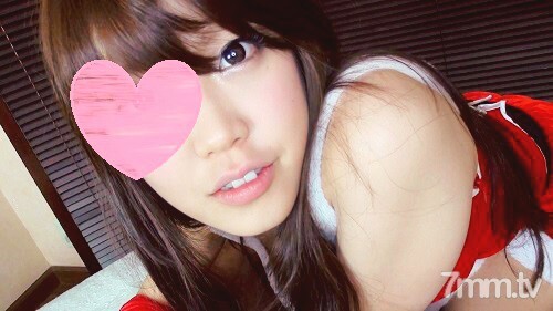 【個人撮影】特別編4　超絶可愛い女子大生 Fカップ サテン手袋クリスマス生挿入中出し！【素人】
