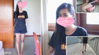[Limited to 150] Creampie #pop to a slender beautiful girl who picked up with a dating app [with high quality zip]