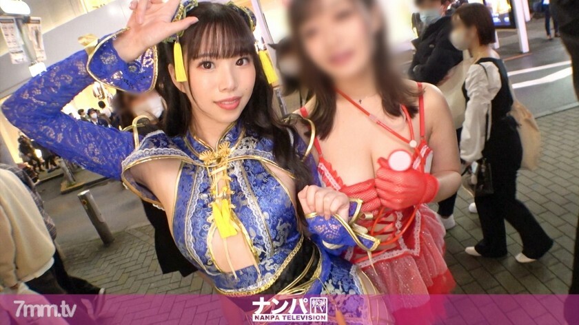 GANA-2612 GANA-2612 【涩谷万圣节2021】双人cosplay美女成功挑中！身着情色旗袍的修长美腿妹，攻防兼备的多面手！摆弄乳头的技巧也是oma ● Ko 的敏感度也很完美！