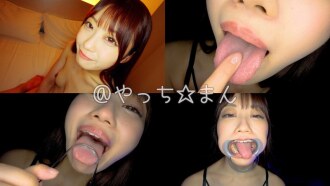 H_1651Y00266A 【私拍】笠置一花的口腔觀察：舔舌頭、吮手指、張嘴露出嘴巴，愉悅地扭動著身體 - 笠木一香