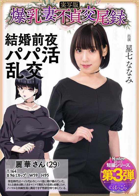 HNTRS-003 大胸人妻出轨纪录：新婚前夜包养爹地群交，真人版星奈奈奈 - 星七ななみ在线观看