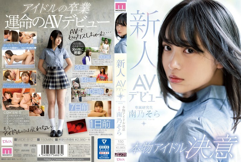 MIDE-812 MIDE-812 重覆诞生和毁灭AV偶像南野空跟拍30天充满诚意的出道作品 南乃空
