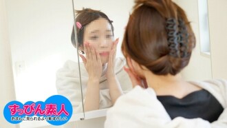 No-makeup amateur - A masochistic girl who is embarrassed to show both her breasts and her bare face -